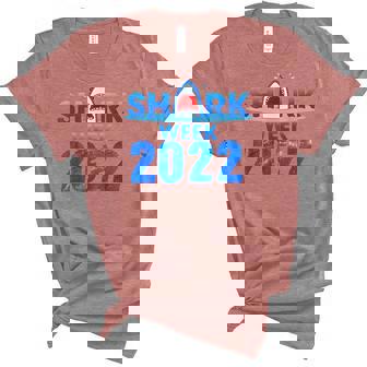 Shark 2022 Week Passion For Shark 2022 Men Women Unisex Crewneck Soft Tee - Thegiftio