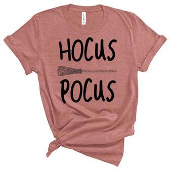Hocus & Pocus Halloween Witch Put A Spell On You Unisex Crewneck Soft Tee - Seseable