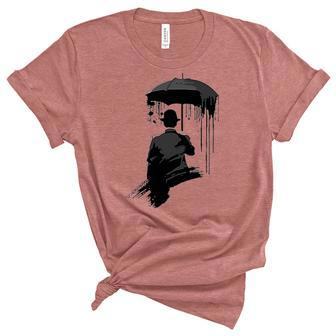 Manly Summer Rainy Day Graphic Design Printed Casual Daily Basic Women's Short Sleeve T-shirt Unisex Crewneck Soft Tee - Thegiftio UK