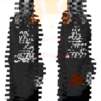 Dibs On The Coach Funny Baseball Lovers Women Crewneck Graphic Sweatshirt - Thegiftio UK