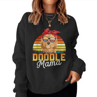 Doodle Mama Best Goldendoodle Mom Ever Mothers Day Dog Mom Women Crewneck Graphic Sweatshirt - Thegiftio UK
