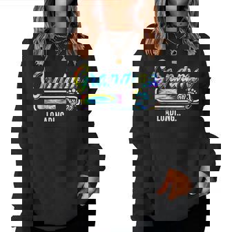 Funny Tie-Dye Grandma Loading Est2022 New Grandma Women Crewneck Graphic Sweatshirt - Thegiftio