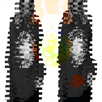 Love World Earth Day 2022 Mother Earth Day Everyday V2 Women Crewneck Graphic Sweatshirt - Thegiftio UK