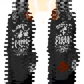 Promoted To Mommy 2022 Pregnancy For Mothers Day Women Crewneck Graphic Sweatshirt - Thegiftio