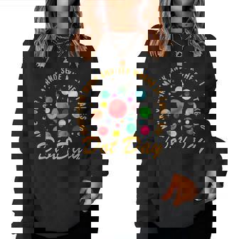 Retro The International Dot Day Plante Make Your Mark Women Crewneck Graphic Sweatshirt - Thegiftio UK