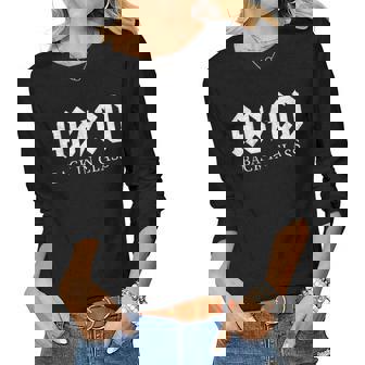 Abcd Back In Class Teacher V3 Women Graphic Long Sleeve T-shirt - Thegiftio