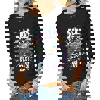 Mom Of The Birthday Boy Matching Video Gamer Birthday Party Women Graphic Long Sleeve T-shirt - Thegiftio