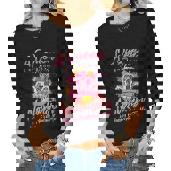 Womens Queen Was Born In November Happy Birthday Gifts For Womens V2 Women Graphic Long Sleeve T-shirt - Thegiftio