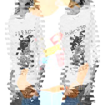 Christmas North Pole Po-Lar Express AllAbroad Santa Believe Women Graphic Long Sleeve T-shirt - Thegiftio