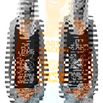 Art Teacher Teacher Halloween Costume With Cutest Pumpkins Women Tank Top Basic Casual Daily Weekend Graphic - Thegiftio