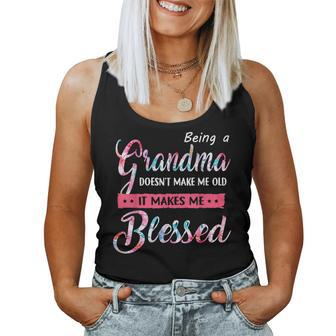 Being A Grandma Doesnt Make Me Old Blessed Mother Day Women Tank Top Basic Casual Daily Weekend Graphic - Thegiftio UK