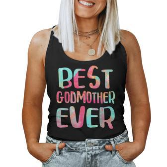 Best Godmother Ever Mothers Day Women Tank Top Basic Casual Daily Weekend Graphic - Thegiftio