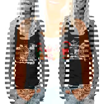 Christmas Coffee For Womens Sweets Winter Cozy Coffee Lovers Women Tank Top Basic Casual Daily Weekend Graphic - Thegiftio