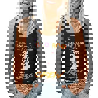 Funny Boo Boo Crew Nurse Ghost Funny Halloween Costume Women Tank Top Basic Casual Daily Weekend Graphic - Thegiftio