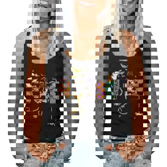 Halloween Nurse Nursing Cute Health Worker Halloween Pattern V6 Women Tank Top Basic Casual Daily Weekend Graphic - Thegiftio