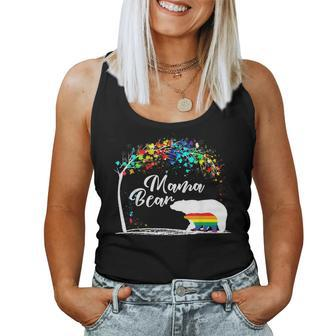 Mama Bear Lgbt Mom Gay Lesbian Pride Month Mother Women Tank Top Basic Casual Daily Weekend Graphic - Thegiftio UK