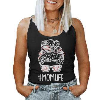 Mom-Life Mothers-Day Baseball Sport Lover Mama Mommy Momma Women Tank Top Basic Casual Daily Weekend Graphic - Thegiftio UK
