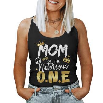 Mom Of The Notorious One Old School Hip Hop 1St Birthday Women Tank Top Basic Casual Daily Weekend Graphic - Thegiftio UK