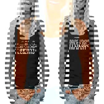 Mother Of The Bride - I Loved Her First - Women Tank Top Basic Casual Daily Weekend Graphic - Thegiftio