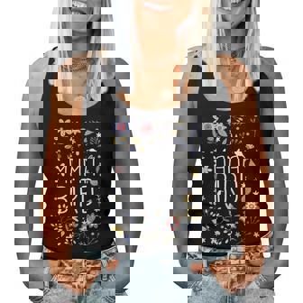 Womens Mama Bird Mothers Mom Momma Funny Birds Gift Quote Saying Women Tank Top Basic Casual Daily Weekend Graphic - Thegiftio