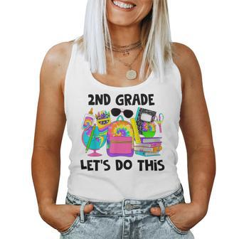 2Nd Grade Lets Do This Welcome Back To School Teacher Women Tank Top Basic Casual Daily Weekend Graphic - Thegiftio UK