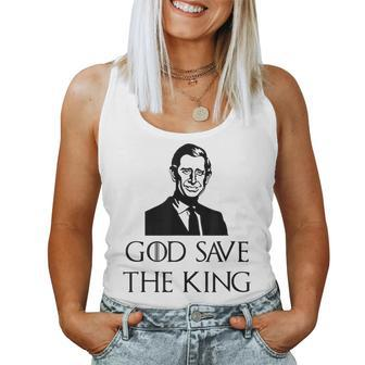 God Save The King Of England Monarch 2022 Prince Charles Women Tank Top Basic Casual Daily Weekend Graphic - Thegiftio UK