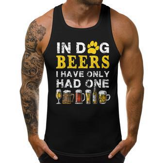 In Dog Beers Funny Ive Only Had One Beer Drink Mens Womens Men Tank Top Daily Basic Casual Graphic - Seseable