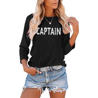 Dibs On The Captain Funny Captain Wife Saying Women Baseball Tee Raglan Graphic Shirt - Thegiftio UK