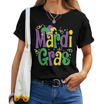 Mardi Gras  - Fun Mardi Gras Party For Men Women  Women T-shirt Casual Daily Crewneck Short Sleeve Graphic Basic Unisex Tee