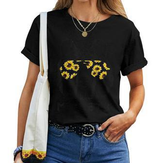 Colorful Sunflower Mama Bear Mother Bear Lover Women T-shirt - Thegiftio UK