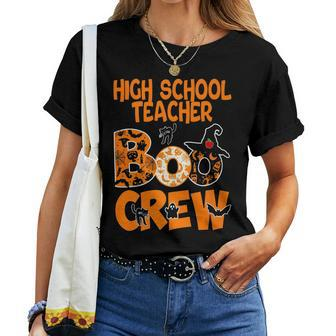 High School Teacher Teacher Halloween Costume With Cutest Pu Women T-shirt - Thegiftio UK