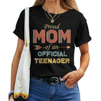 Proud Mom Of Official Nager 13Th Birthday 13 Year Old V2 Women T-shirt - Thegiftio UK