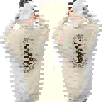 Christmas Is This Jolly Enough Aesthetic Words Graphic Back Print Hoodie Gift For Teen Girls - Thegiftio