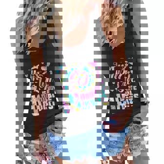 10Th Birthday This Girl Is Now 10 Double Digits Tie Dye V2 Women Flowy Tank - Thegiftio