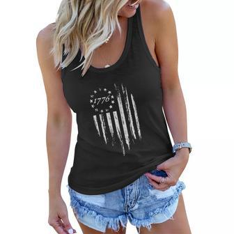 1776 American Flag Betsy Ross 13 Stars Usa 4Th Of July Tshirt Women Flowy Tank - Monsterry