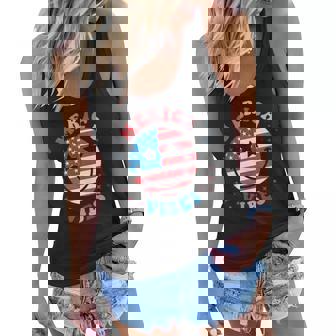 4Th Of July Kids - America Vibes Childrens - Independence Day - Usa Patriotic - 4Th Of July Toddler - Youth Women Flowy Tank - Thegiftio