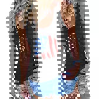 4Th Of July Mens Graffiti 4Th Of July S Patriotic Women Flowy Tank - Thegiftio