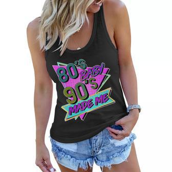 80S Baby 90S Made Me Women Flowy Tank - Monsterry