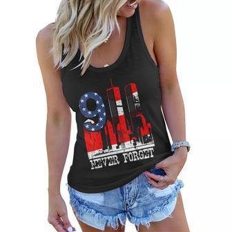 9112001 Never Forget Patriot Day Gift Graphic Design Printed Casual Daily Basic Women Flowy Tank - Thegiftio UK