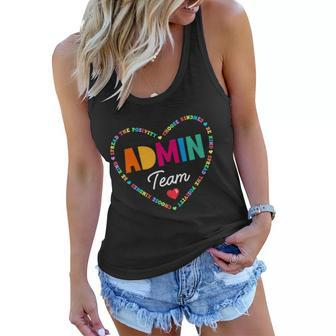 Admin Team Squad School Assistant Principal Administrator Great Gift Women Flowy Tank - Monsterry AU