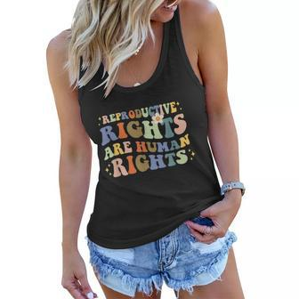 Aesthetic Reproductive Rights Are Human Rights Feminist V2 Women Flowy Tank - Monsterry DE