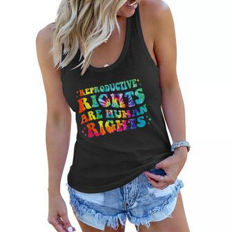 Aesthetic Reproductive Rights Are Human Rights Feminist Women Flowy Tank - Monsterry CA
