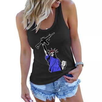 American Freedom A V2 Women Flowy Tank - Monsterry CA