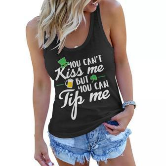 Bartender You Cant Kiss Me But You Can Tip Me Women Flowy Tank - Monsterry