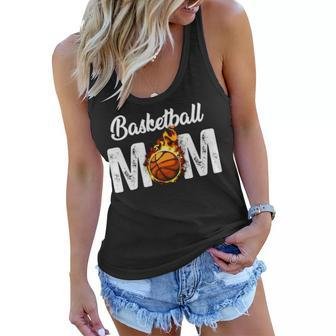 Basketball Mom Mothers Day Love Mom Lover Mothers Women Flowy Tank - Thegiftio UK