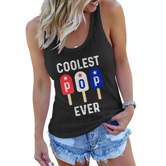Best Dad Ever Cool For 4Th Of July Women Flowy Tank - Monsterry