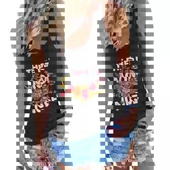 Best Kind Of Mom Raises A Nurse Mothers Day Flowers Rn Gifts V5 Women Flowy Tank - Thegiftio