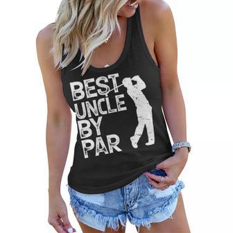 Best Uncle By Par Golf Gift V2 Women Flowy Tank - Thegiftio