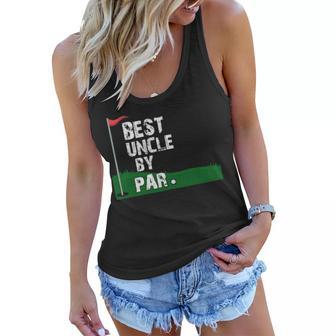 Best Uncle By Par Golf Gifts Women Flowy Tank - Thegiftio