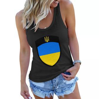 Big Tactical Shield 5 11 Stand With Ukraine Volodymyr Zelenskyy Trident Military Women Flowy Tank - Monsterry UK